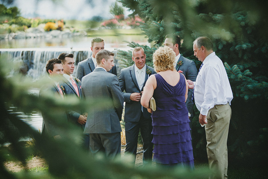 Groom's parents offer advice before he gets married.